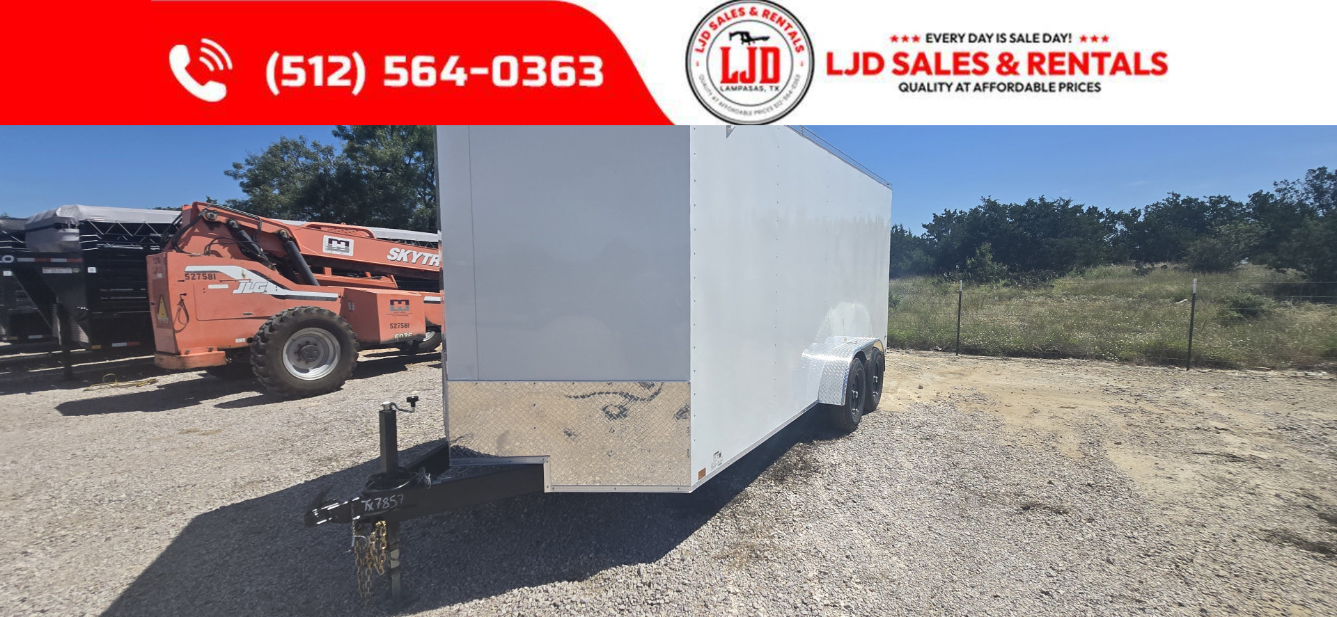 New 2025 Stallion 7' X 18' X 7' Cargo / Enclosed Trailer
