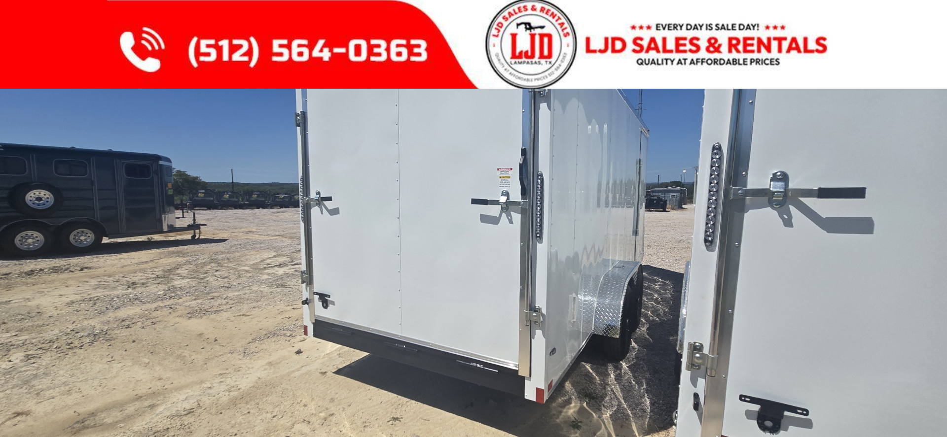 New 2025 Stallion - 7' X 18' X 7' Cargo / Enclosed Trailer