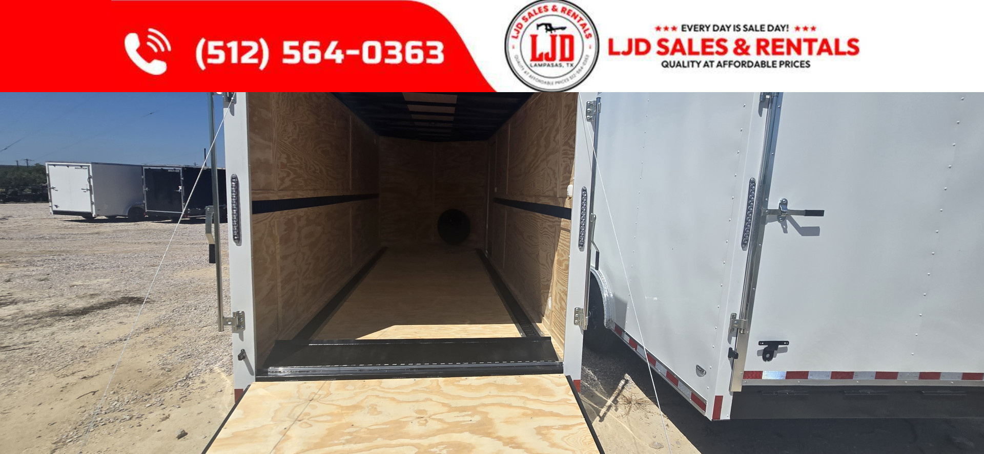 New 2025 Stallion - 7' X 18' X 7' Cargo / Enclosed Trailer
