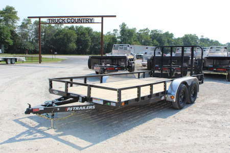 New 2026 PJ TRAILERS UL 83  x 16' Utility Trailer