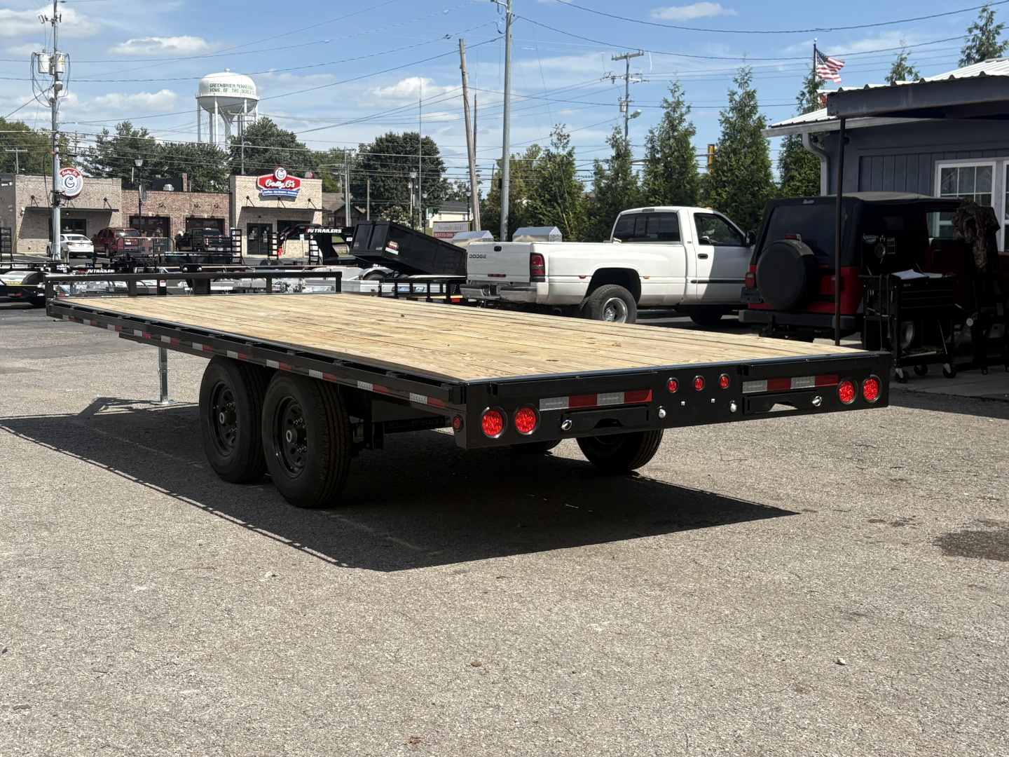 New 2026 PJ Trailers 102" x 20' - 6" Channel (L7) 14K GVWR Deckover Trailer
