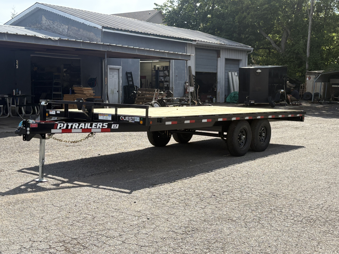 New 2026 PJ Trailers 102" x 20' - 6" Channel (L7) 14K GVWR Deckover Trailer