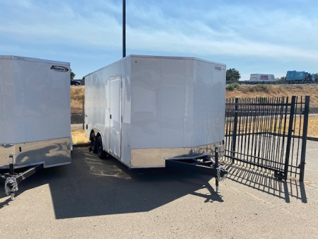 New 8.5x16 Tandem Axle 7K Cargo Trailer