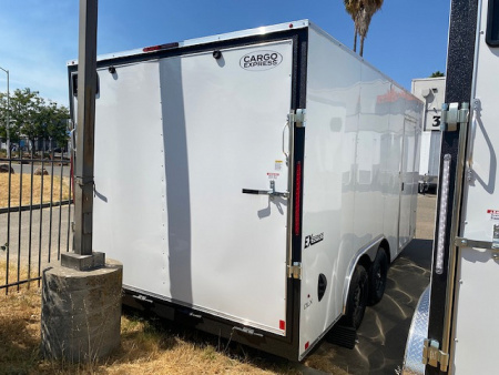 New 8.5x16 Tandem Axle 7K Enclosed Cargo Trailer