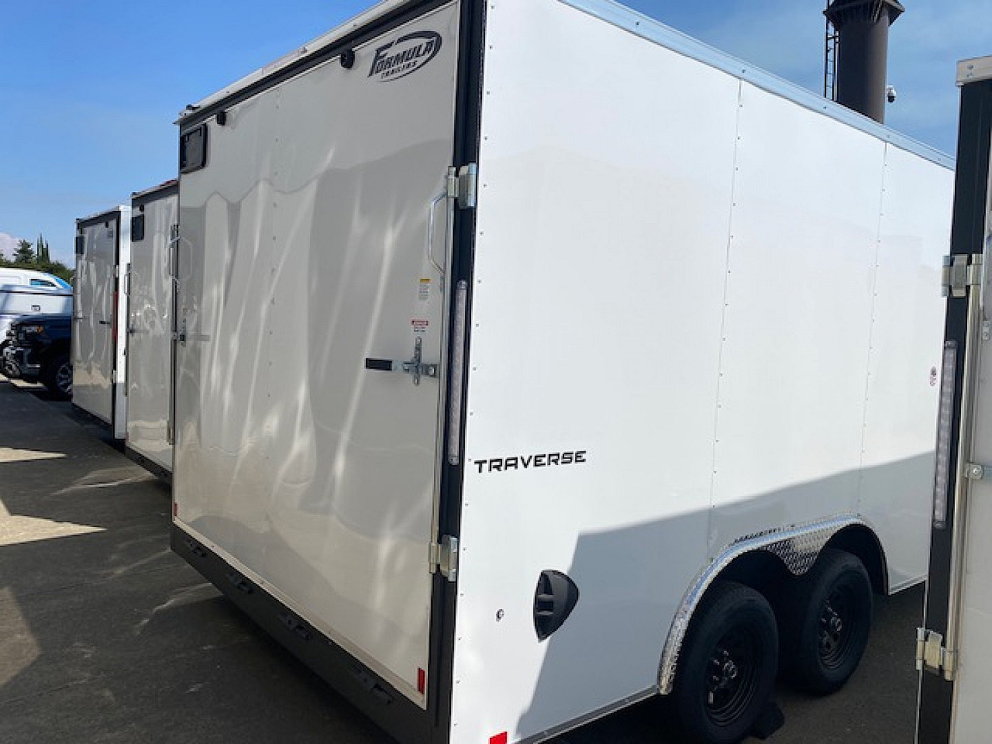 New 8.5x16 Tandem Axle 7K Enclosed Cargo