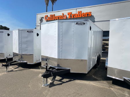 New 8.5X16 Tandem Axle 7K Cargo Trailer