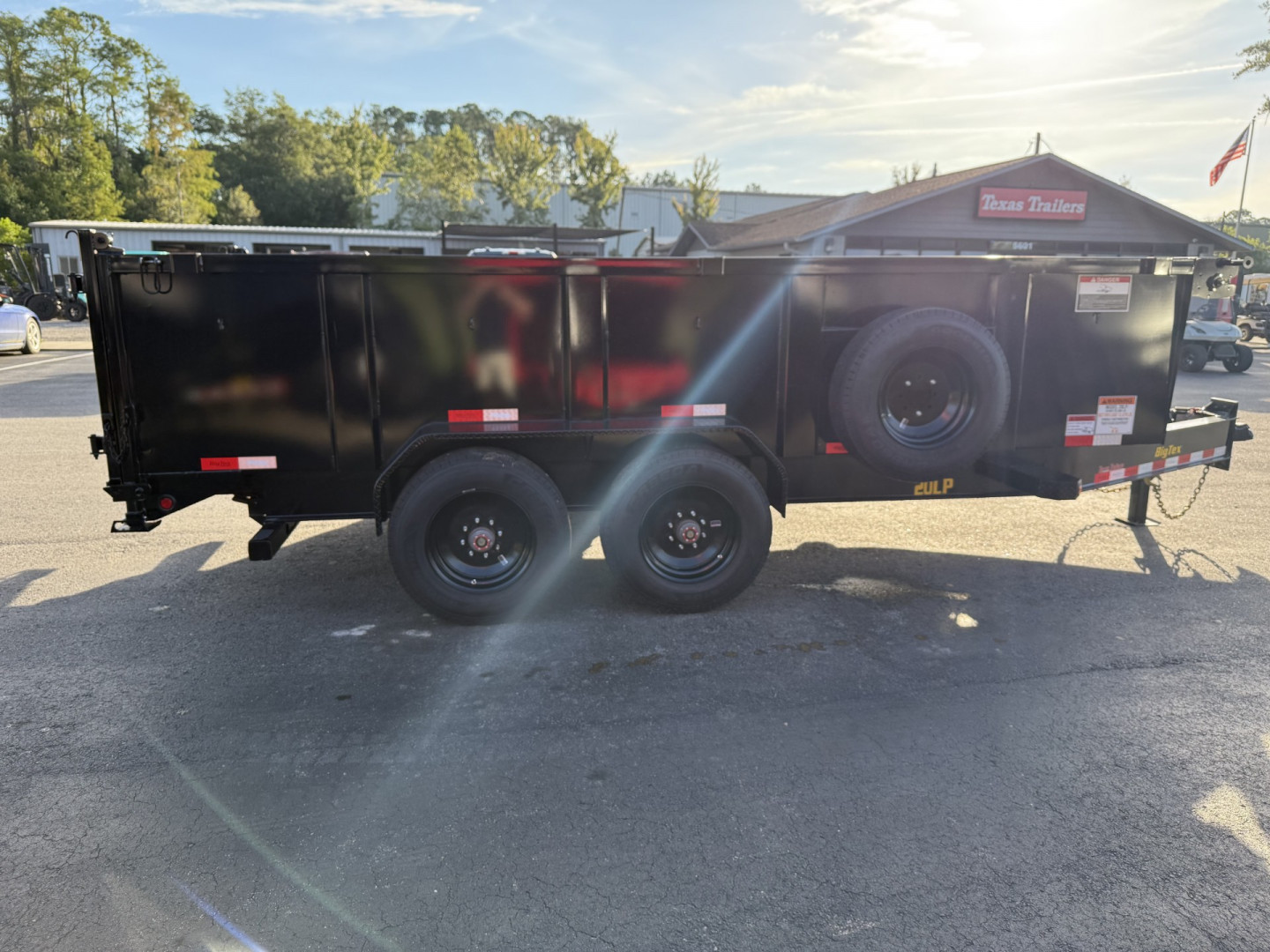New 20LP-16BK6SIRPD BIG TEX 7' X 16' MEGA DUTY DUMP TRAILER