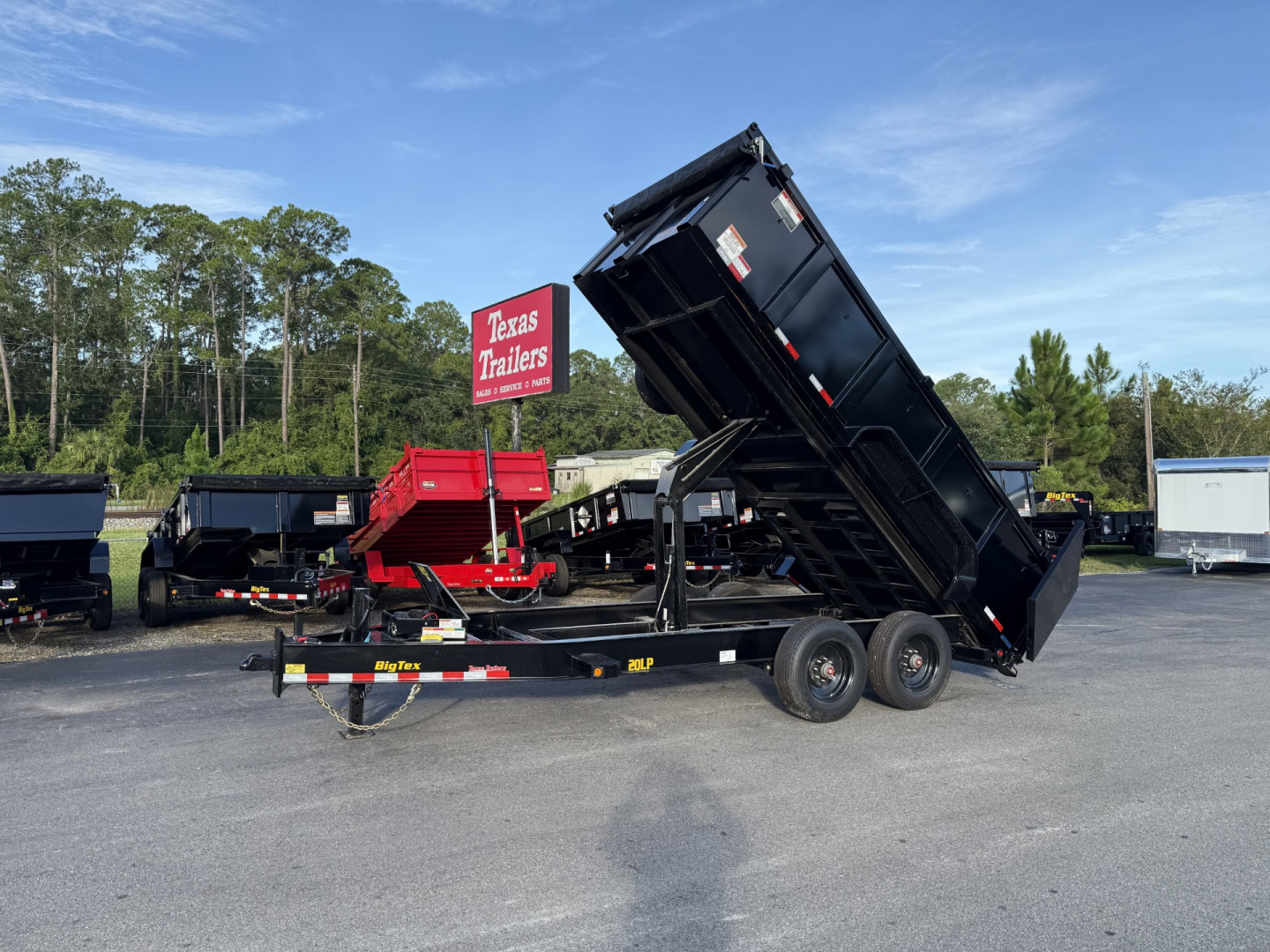 New 20LP-16BK6SIRPD BIG TEX 7' X 16' MEGA DUTY DUMP TRAILER
