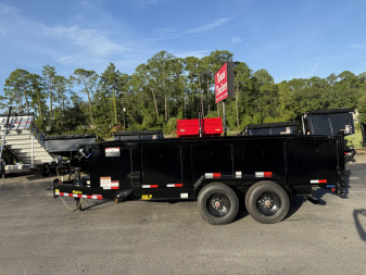 New 20LP-16BK6SIRPD BIG TEX 7' X 16' MEGA DUTY DUMP TRAILER