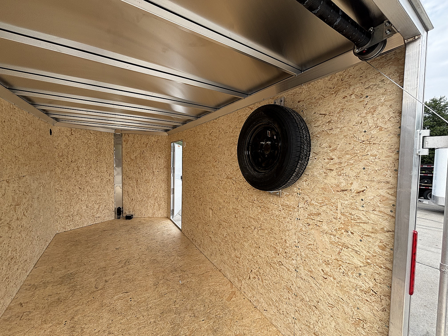 New 2026 High Country Xpress Trailers 7x14 Enclosed Trailer (V-Nose) - Black - w/ Ramp - 7000# GVWR