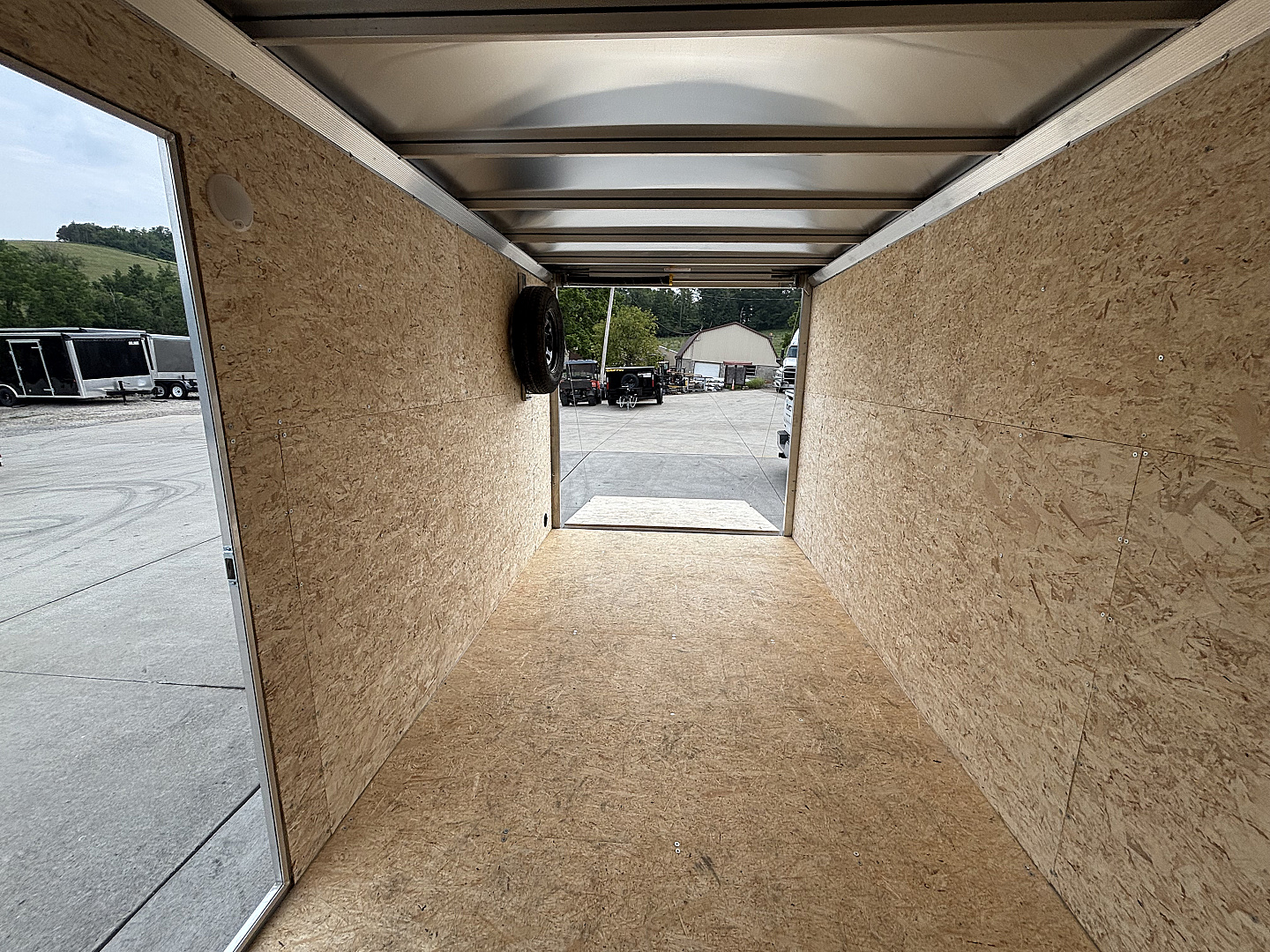 New 2026 High Country Xpress Trailers 7x14 Enclosed Trailer (V-Nose) - Black - w/ Ramp - 7000# GVWR