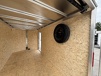 New 2026 High Country Xpress Trailers 7x14 Enclosed Trailer (V-Nose) - Black - w/ Ramp - 7000# GVWR