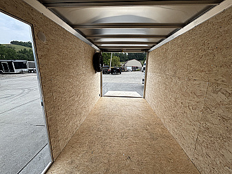 New 2026 High Country Xpress Trailers 7x14 Enclosed Trailer (V-Nose) - Black - w/ Ramp - 7000# GVWR