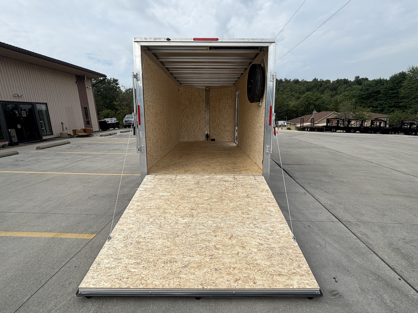 New 2026 High Country Xpress Trailers 7x16 Enclosed Trailer (V-Nose) - Charcoal Gray - w/ Ramp - 7000# GVWR