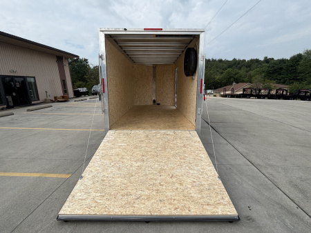 New 2026 High Country Xpress Trailers 7x16 Enclosed Trailer (V-Nose) - Charcoal Gray - w/ Ramp - 7000# GVWR