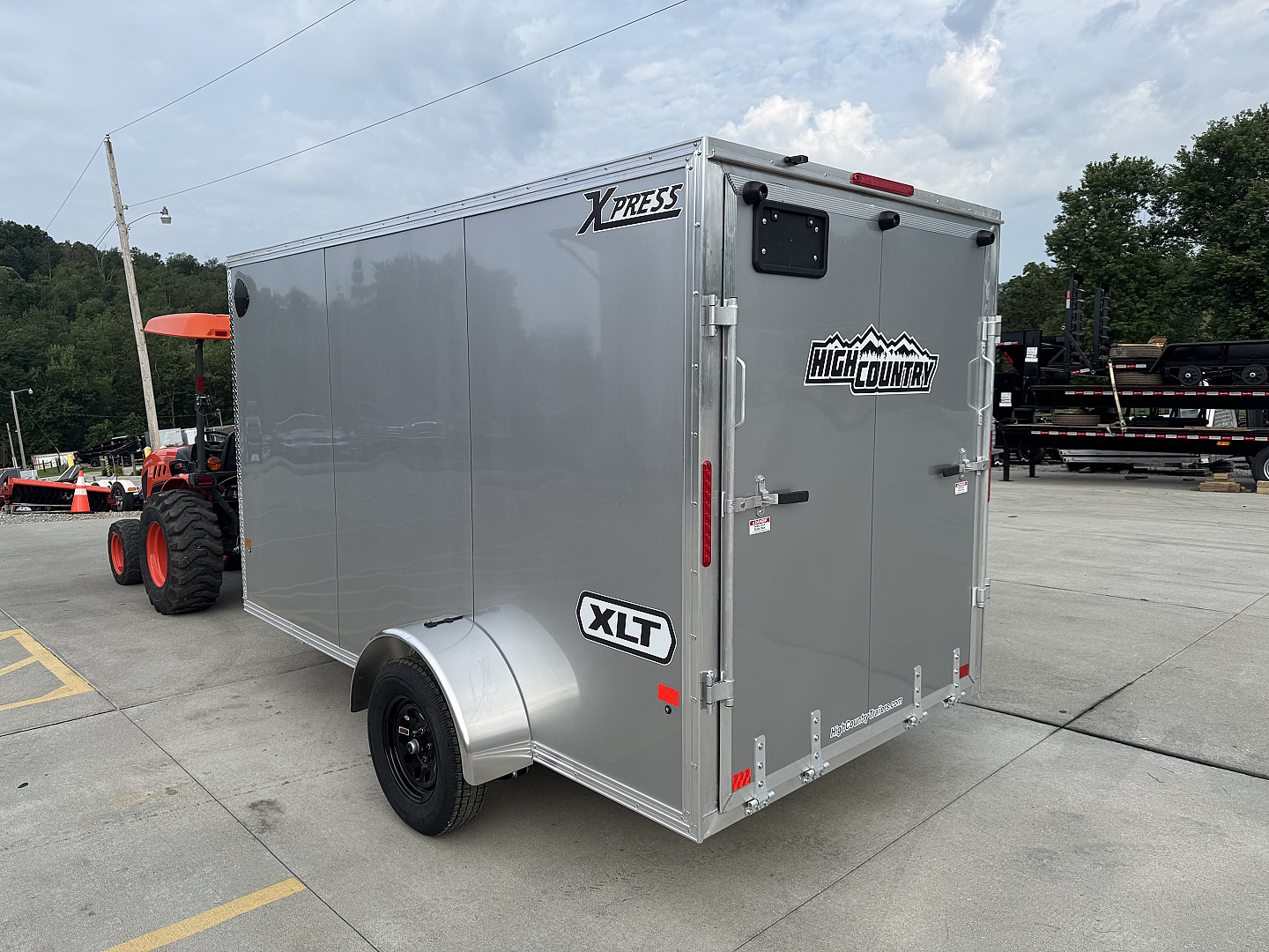 New 2026 High Country Xpress Trailers 6x12 XLT PRO Enclosed Trailer - Silver - w/ Ramp - 2990# GVWR