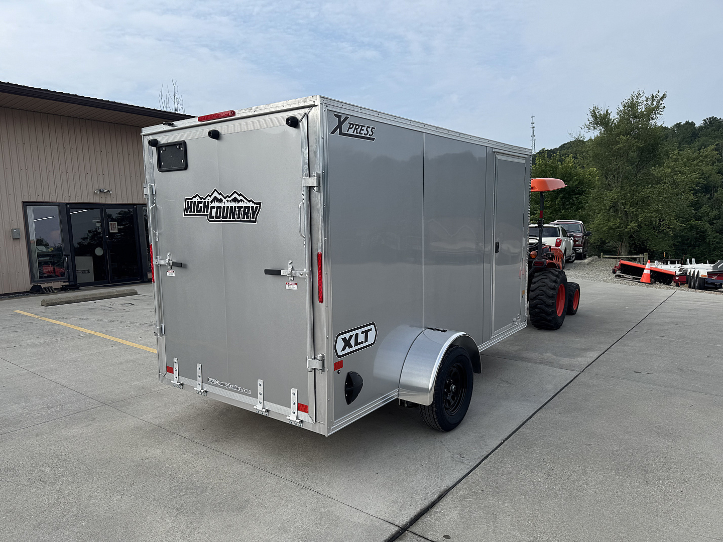 New 2026 High Country Xpress Trailers 6x12 XLT PRO Enclosed Trailer - Silver - w/ Ramp - 2990# GVWR
