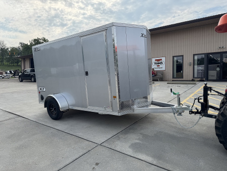 New 2026 High Country Xpress Trailers 6x12 XLT PRO Enclosed Trailer - Silver - w/ Ramp - 2990# GVWR