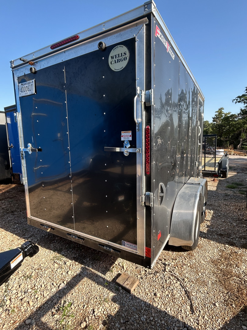 Used USED-2022 Wells Cargo 6x12 TandemAxles -USED Cargo / Enclosed Trailer(Repo Trailer)