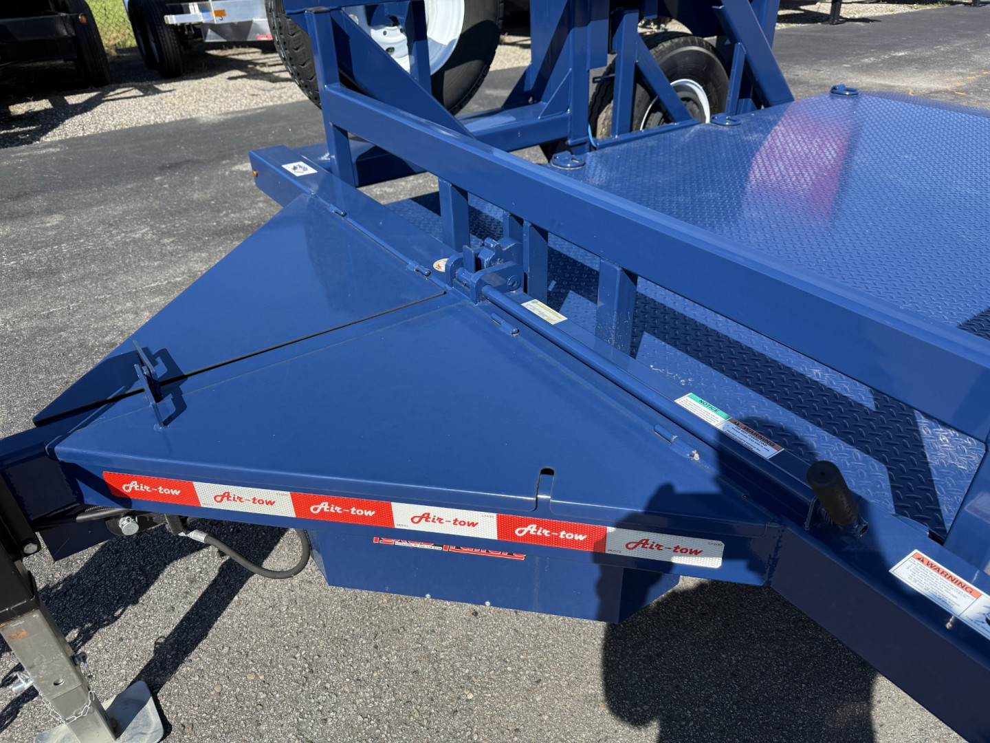 New S10-55 AIR TOW 6'3" X 10' DROP DECK EQUIPMENT TRAILER