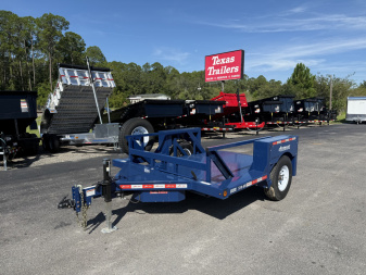 New S10-55 AIR TOW 6'3" X 10' DROP DECK EQUIPMENT TRAILER