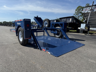 New S10-55 AIR TOW 6'3  X 10' DROP DECK EQUIPMENT TRAILER
