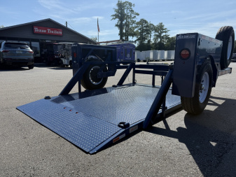 New S10-55 AIR TOW 6'3" X 10' DROP DECK EQUIPMENT TRAILER