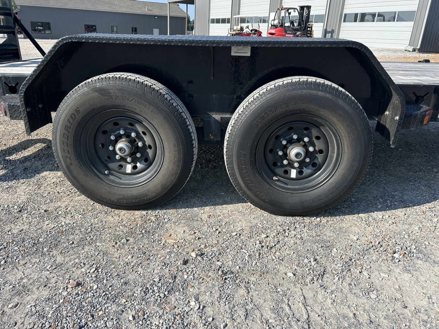Used 2024 Load Trail 83"x20' 14k Equipment Trailer