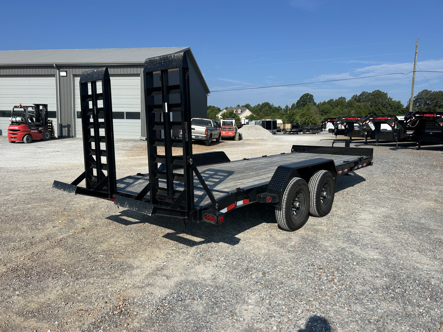 Used 2024 Load Trail 83"x20' 14k Equipment Trailer