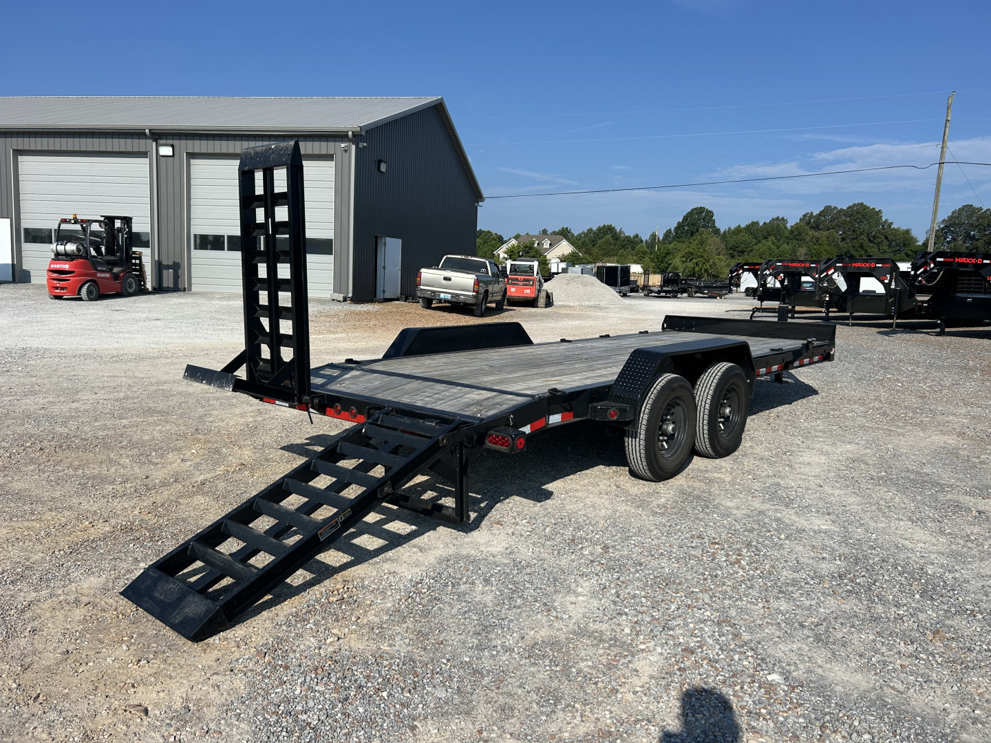 Used 2024 Load Trail 83"x20' 14k Equipment Trailer