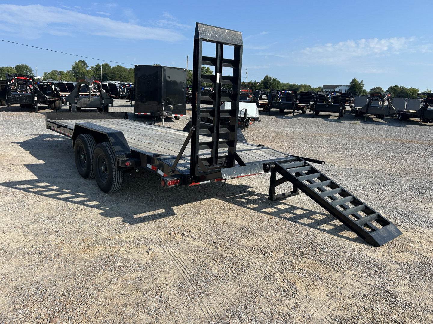 Used 2024 Load Trail 83"x20' 14k Equipment Trailer