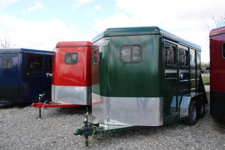 New 2026 Valley Trailers 2 HORSE STOCK TRAILER 49567 Stock / Stock Combo Trailer