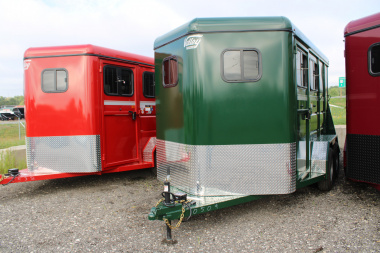 New 2026 Valley Trailers 2 HORSE STOCK TRAILER 49567 Stock / Stock Combo Trailer