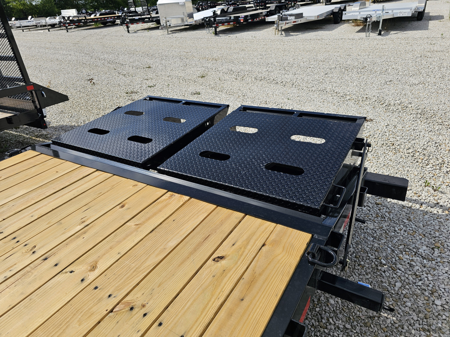 New 2026 Sure-Trac 7 x 20 (17+3) 14K Universal Ramp Equipment Trailer