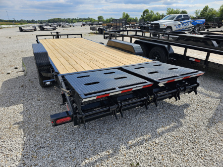 New 2026 Sure-Trac 7 x 20 (17+3) 14K Universal Ramp Equipment Trailer