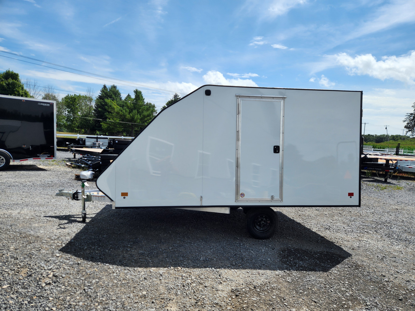 New 2026 Mission MFS101X12 Snowmobile Trailer