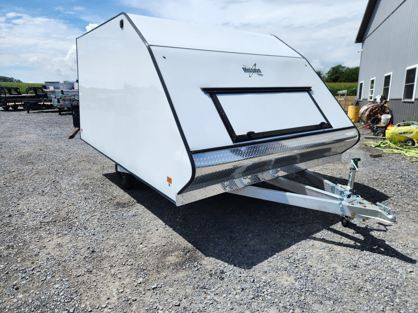 New 2026 Mission MFS101X12 Snowmobile Trailer