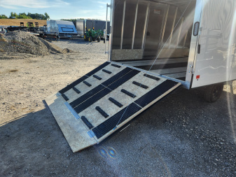 New 2026 Mission MFS101X12 Snowmobile Trailer