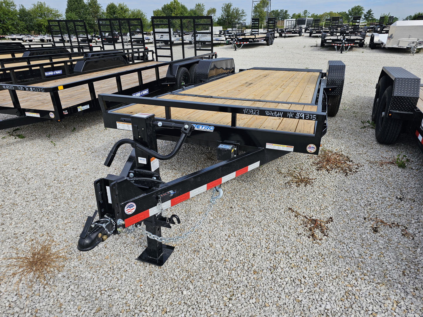 New 2026 Sure-Trac 7 x 20 (16+4) 14K Tilt Bed Equipment Trailer