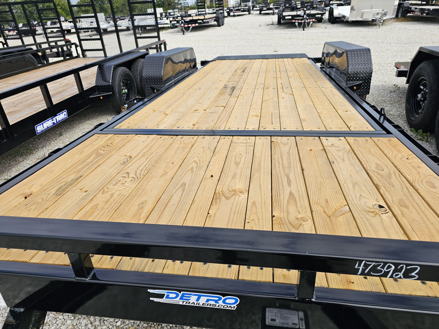 New 2026 Sure-Trac 7 x 20 (16+4) 14K Tilt Bed Equipment Trailer