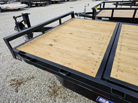 New 2026 Sure-Trac 7 x 20 (16+4) 14K Tilt Bed Equipment Trailer