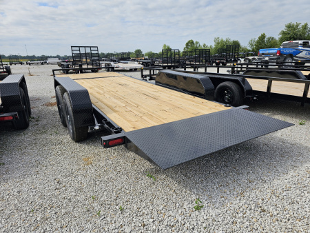 New 2026 Sure-Trac 7 x 20 (16+4) 14K Tilt Bed Equipment Trailer