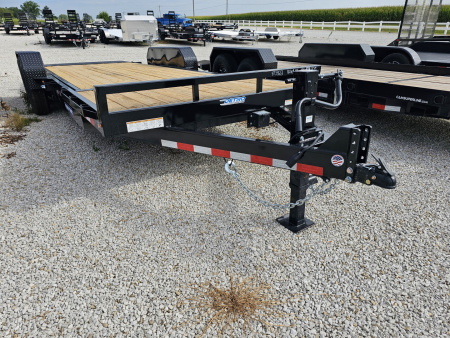 New 2026 Sure-Trac 7 x 20 (16+4) 14K Tilt Bed Equipment Trailer