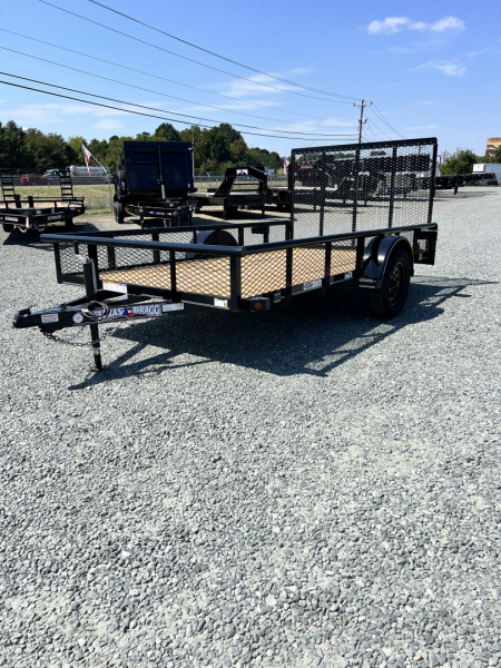 New 2025 Texas Bragg Trailers 6x12P Utility Trailer w/ Expanded Metal Sides & Gate Utility Trailer