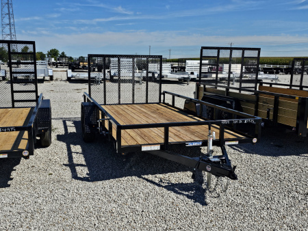 New 2026 Sure-Trac 7 x 14 5K Tube Top Utility Trailer w/ Brakes