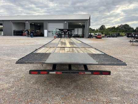 Used 2021 Delta Trailers 40' Hyd Dove Flatbed Trailer