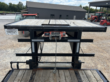 Used 2021 Delta Trailers 40' Hyd Dove Flatbed Trailer