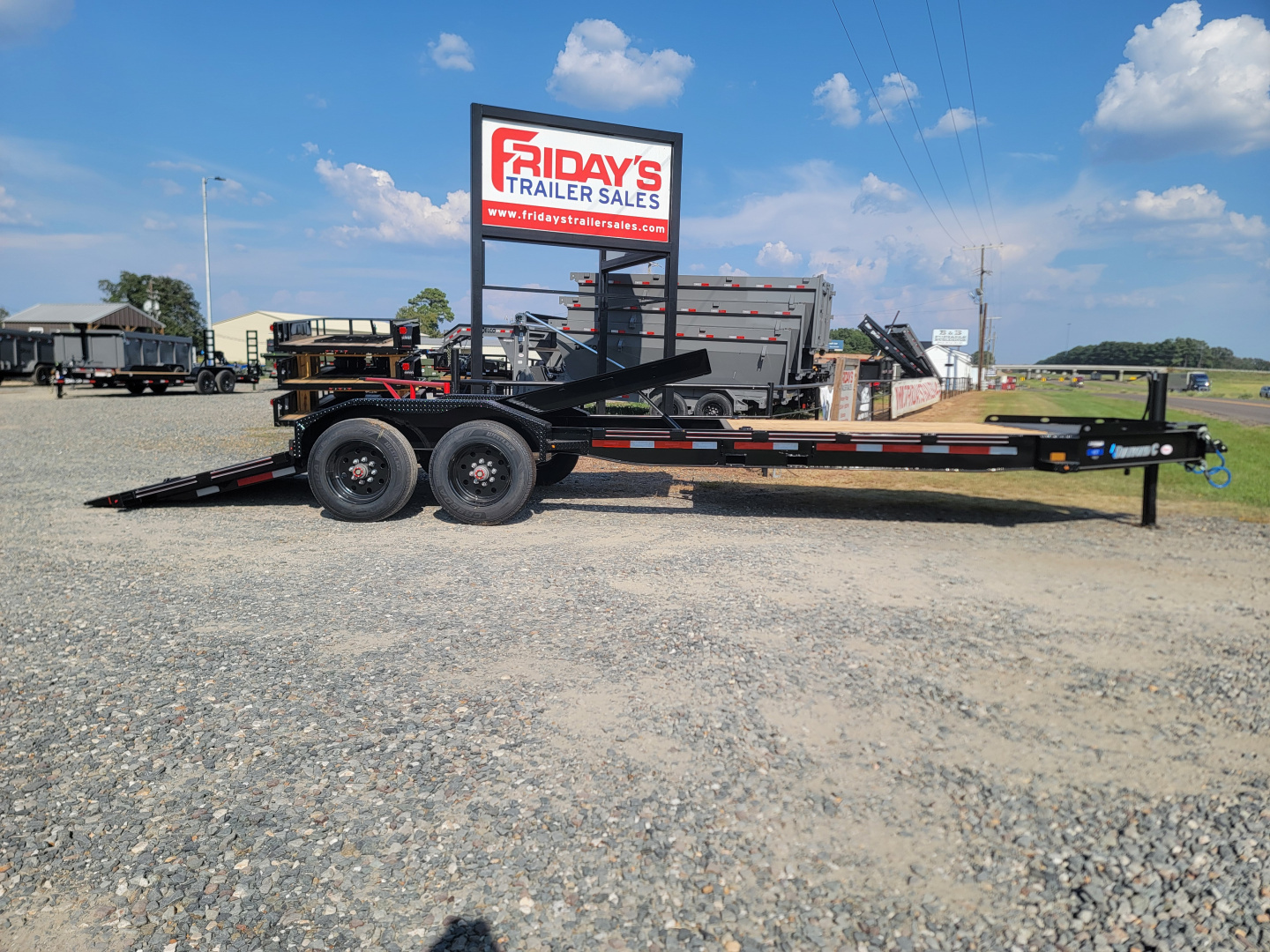 New 2026 Diamond C Trailers HDT210 24' x 82" Tilt Trailer Pacesetter Edition Equipment Trailer