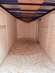 New 2025 6 x 12 Stealth Enclosed Trailer with Ramp