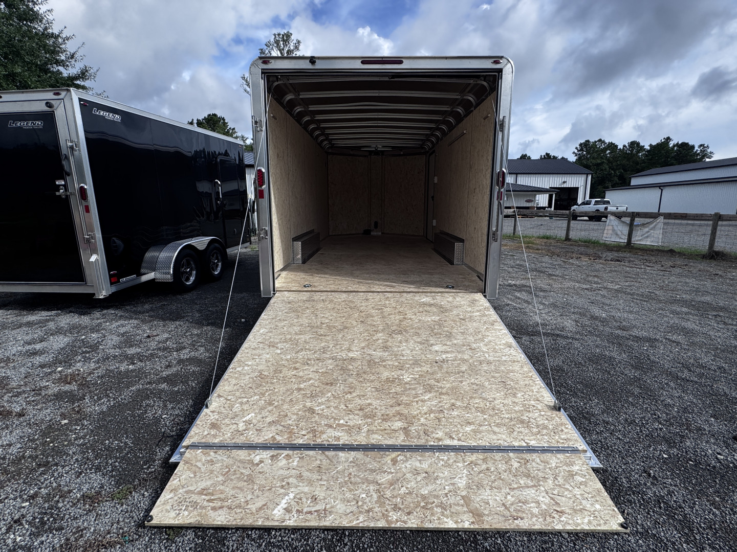 New 2025 Legend Trailers 8x21 V-Nose Deluxe Cargo / Enclosed Trailer